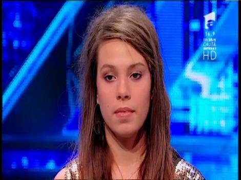 Alexandra Sirghi, eliminată de la X Factor