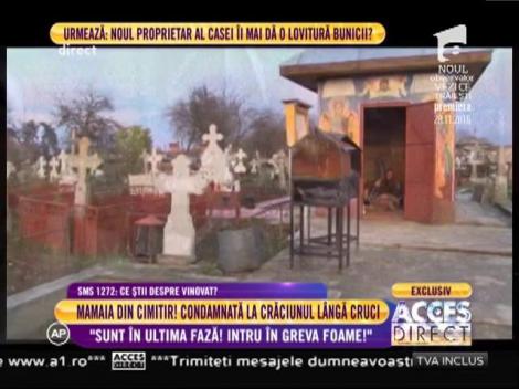 Condamnată să petreacă sfânta sărbătoare de Crăciun în cimitir!