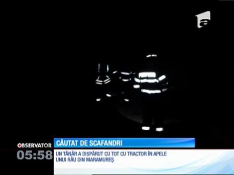 Un tânăr de 28 de ani din Maramureş a intrat cu tractorul în râu şi nu a mai ieşit la suprafaţă