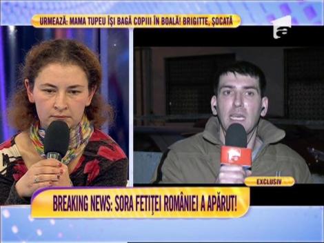 Sora fetiței României a fost găsită: ”Este acasă la mine”
