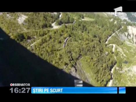 Cea mai înaltă aruncare la coş cu o minge de baschet, de la 180 de metri!