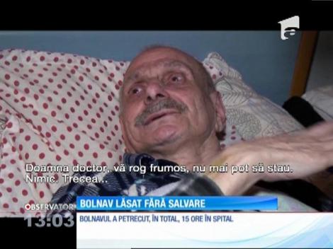 Un pacient cu scleroză multiplă a aşteptat mai bine de şase ore să fie externat de la Spitalul din Alba Iulia