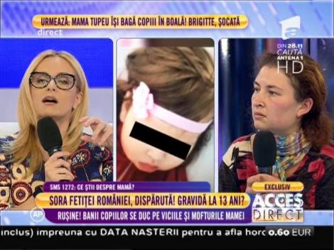 Sora fetiței României, dispărută! Fata trebuia să fie într-un centru de plasament