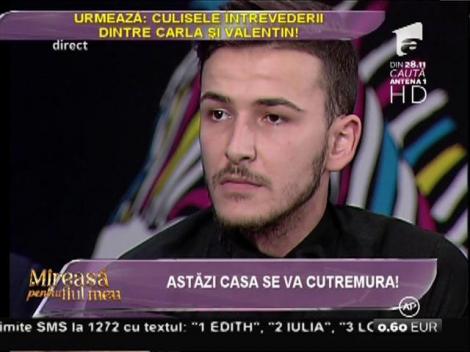Valentin de la "Mireasă pentru fiul meu: "În copilăria lui, Ali lua banii colindătorilor!”