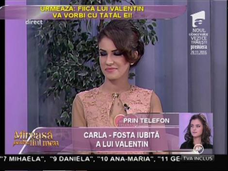 Carla, despre episodul în care Valentin i-a băgat mâna sub tricou: ”Pe televizor nu se pot vedea multe!”