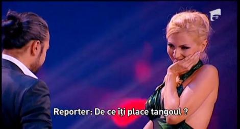 Luana Ibacka și partenerul ei, Dragoș Samoil, uimesc juriul iUmor cu un număr de Tango Comedy. Cheloo: "Îmi place mult muzica asta, am multe discuri acasă".