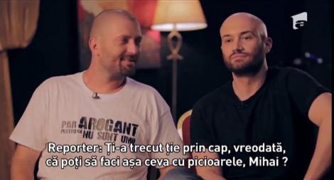 Mihai Bendeac recunoaște public: ”Sunt semi-foot fetishist!”