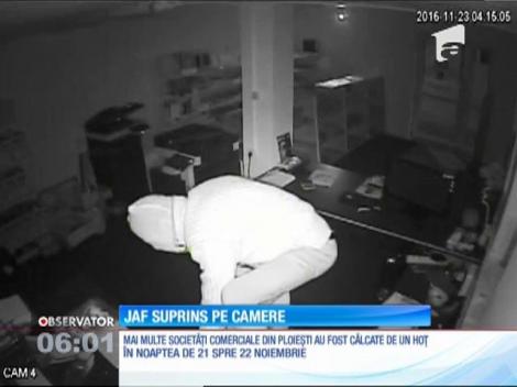 Jaf surprins pe camerele de supraveghere. Un sportiv celebru i-a căzut pradă