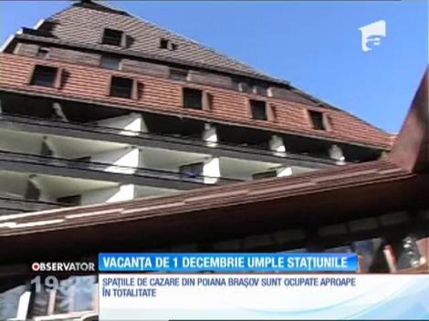 Minivacanţa de 1 Decembrie umple stațiunile