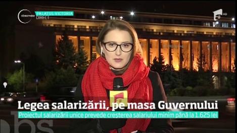 Cresc salariile românilor! Salariul minim la stat va fi de 1.625 de lei. Când urmează să intre în vigoare noile modificări