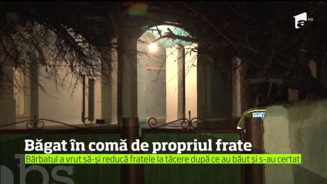 Băgat în coma de propriul frate