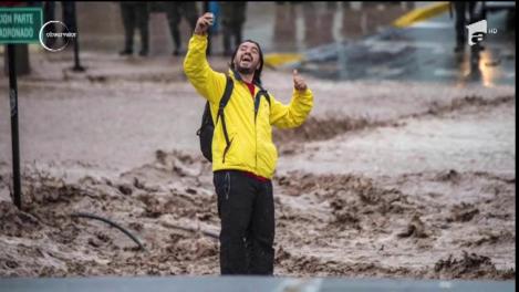 Un selfie la limita supravieţuirii