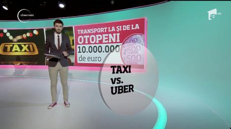 Scandal între firmele de taxi și Uber
