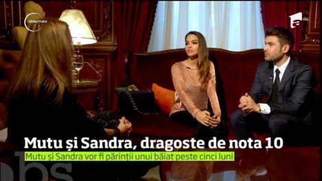 Adrian Mutu şi Sandra, o dragoste de nota 10