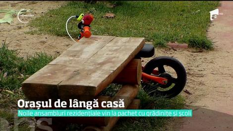 Noile ansambluri rezidențiale vin la pachet cu grădinițe și școli