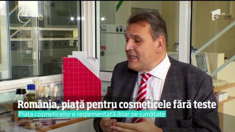 În România nu există laboratoare care să testeze produsele cosmetice