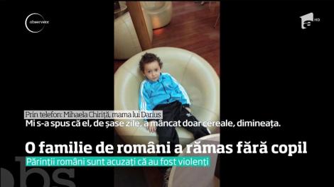 O familie de români a rămas fără copil. Băiatul de șapte ani a fost luat de autoritățile din Marea Britanie