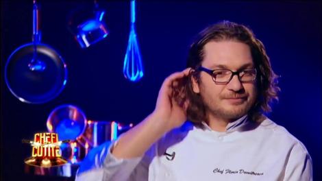 Chef Florin Dumitrescu, improvizaţie de senzaţie la "Chefi la Cuţite"