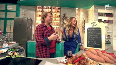 "Americano" - cu aripioare de pui şi sirop de arţar