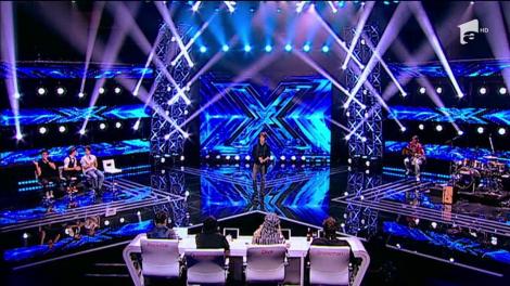 Rareş Cazacu a revenit în faţa juraţilor X Factor