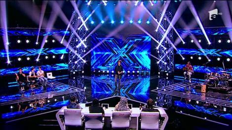 Rareş Cazacu a revenit &icirc;n faţa juraţilor X Factor