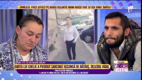 Iubita lui Chelie: ”Fetița mea vedea când el mă bătea și era cu cuțitul lângă mine!”