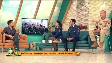 Ultimele pregătiri pentru parada militarilor de 1 Decembrie