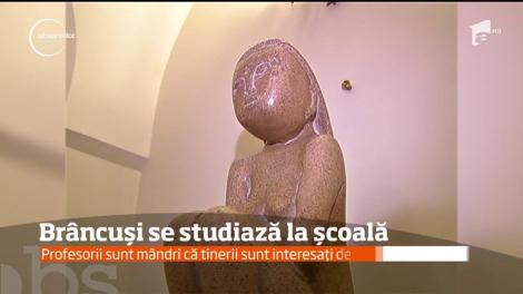 Brâncuşi se studiază la şcoală