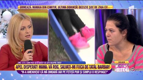 Mama amenințată cu moatea de soț: ”Când am intrat în casă era cu un fier în mână! Am ajuns cu cea mică la psiholog”