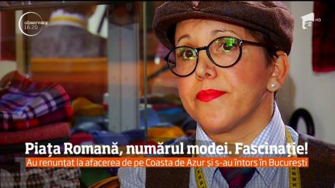 Fascinant! Piața Romană, numărul modei. Marieta şi Dan croiesc accesorii de lux pentru celebrităţi de la Hollywood. Românii încă îi descoperă