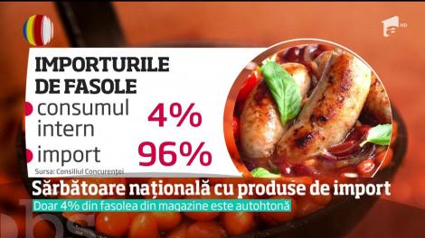 Mâncarea românească tradiţională vine din străinătate. Şi fasolea şi cârnaţii sunt, în cea mai mare parte, de import