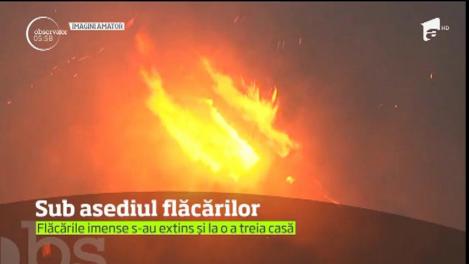 O gospodărie dintr-un sat din Neamţ a fost cuprinsă de flăcări