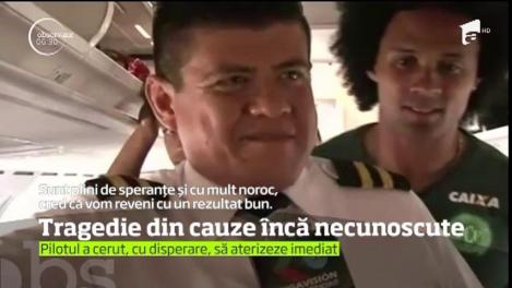 Avionul prăbuşit în Columbia ar fi rămas fără carburant