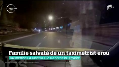 Familie salvată de un taximetrist erou