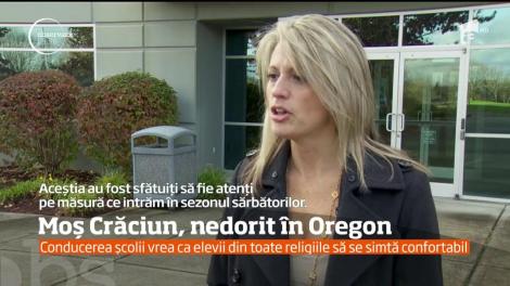 Moş Crăciun se află pe lista neagră a unei şcoli din Oregon
