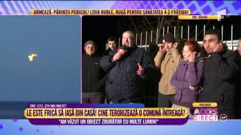 Le este frică să mai iasă din case pentru a nu fi RĂPIȚI! Imaginile cu OZN-ul care a îngrozit mii de oameni