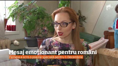 O femeie de 71 de ani, din Ploiești, nevăzătoare, a scris o poezie pentru români