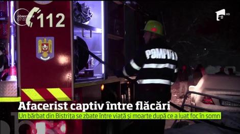 Un afacerist din Bistriţa, la un pas să ardă de viu, după ce a adormit lângă o oală cu jumări puse la topit