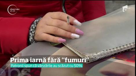 A venit iarna! Unii patroni de restaurante sau baruri au găsit soluţii rapide pentru fumători chiar în interiorul localurilor!