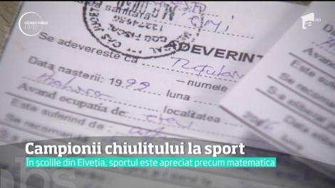 Sportul este materia de chiulit, în majoritatea şcolilor din România