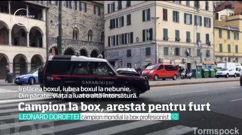 Primul român campion mondial la box, arestat pentru furt în Italia