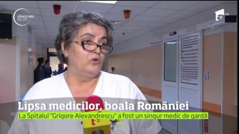 Criza medicilor din spitale se simte în zilele de sărbătoare
