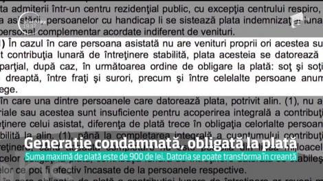 Generaţie condamnată, obligată la plată