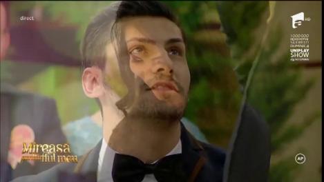 Emoții uriașe la "Mireasă pentru fiul meu!" Mihai i-a adresat alesei lui întrebarea: ”- Vrei să fii soția mea?” Răspunsul ei l-a copleșit