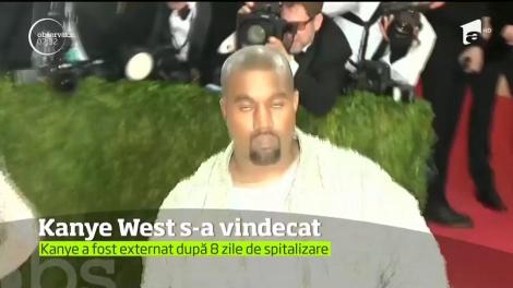 Kanye West a fost stabilizat de medici după ce a luat medicamente greşite