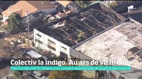UPDATE! California, #Colectiv la indigo! Numărul morților crește de la oră la alta: Clubul în care a izbucnit incendiul funcționa ilegal
