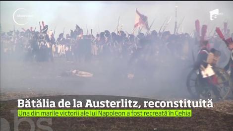 Bătălia de la Austerlitz a fost reconstituită în Cehia