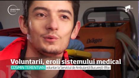 Voluntarii salvează sistemul medical