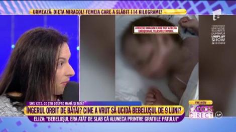 Bebeluş de nouă luni, mort de foame în spital. Caporalul Eliza-Elena Săpunaru, în lacrimi: Bebeluşul era atât de slab că aluneca printre gratiile patului