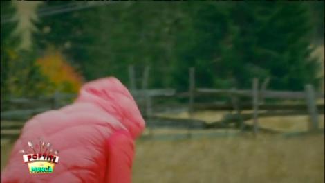 Nea Mărin îl bate pe Liviu Vârciu cu grebla